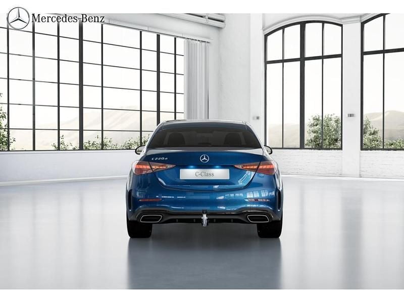 Gebraucht Mercedes C220 AMG 200 PS (147 kW) 2025 Metalliclack spektralblau Limousine