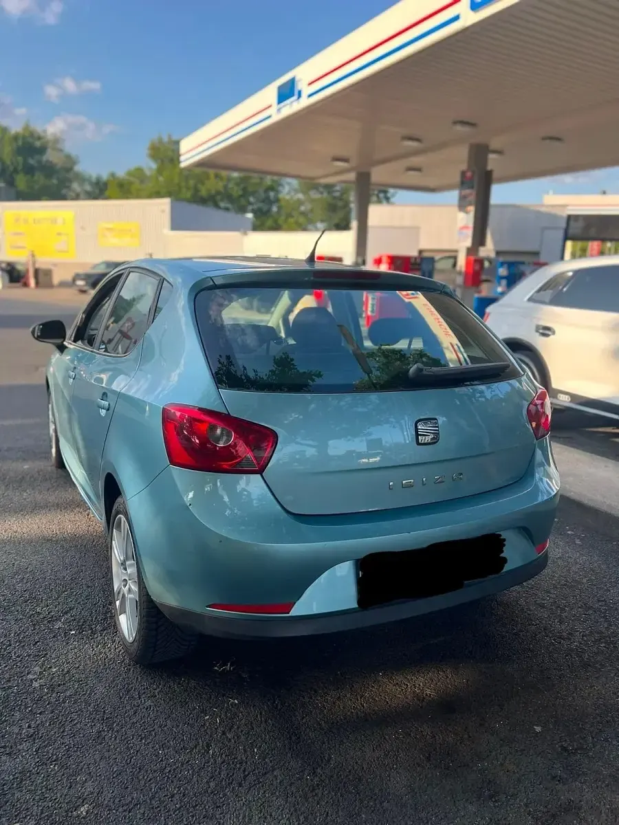 Gebraucht Seat Ibiza 86 PS (63 kW) 2009 Blau Kleinwagen