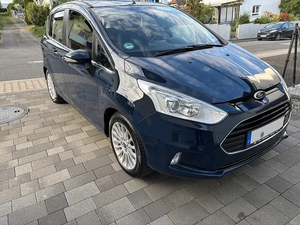 Gebraucht Ford B-MAX Titanium 101 PS (74 kW) 2014 Blau Van / Kleinbus