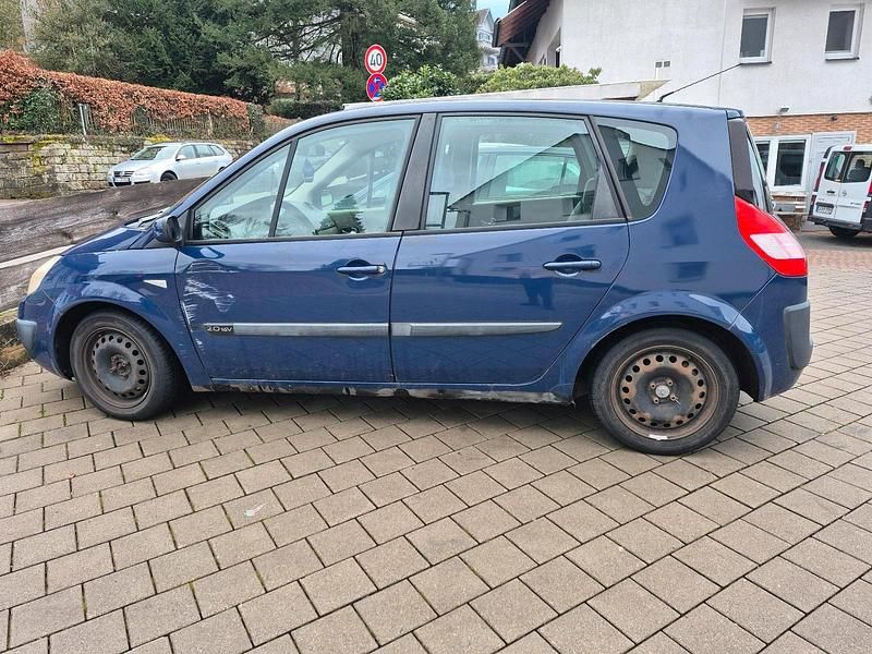 Gebraucht Renault Scénic II 135 PS (99 kW) 2004 Blau Van / Kleinbus
