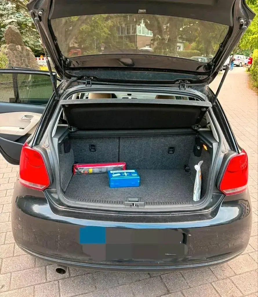 Gebraucht VW Polo 86 PS (63 kW) 2010 Schwarz Kleinwagen