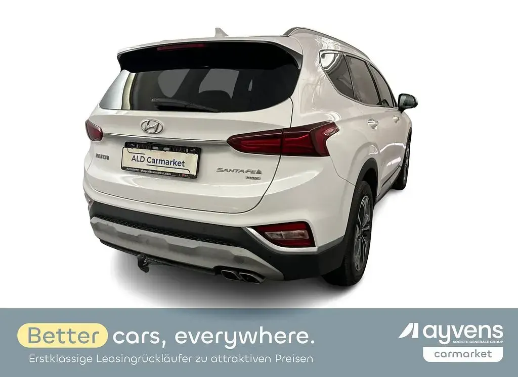 Gebraucht Hyundai Santa Fe Premium 200 PS (147 kW) 2020 Weiß SUV