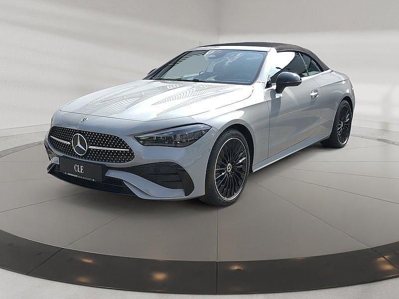 Grau manufaktur lack manufaktur alpingrau uni Gebraucht 2025 Mercedes CLE220 Cabrio | 66.980 € - Bild 1/4