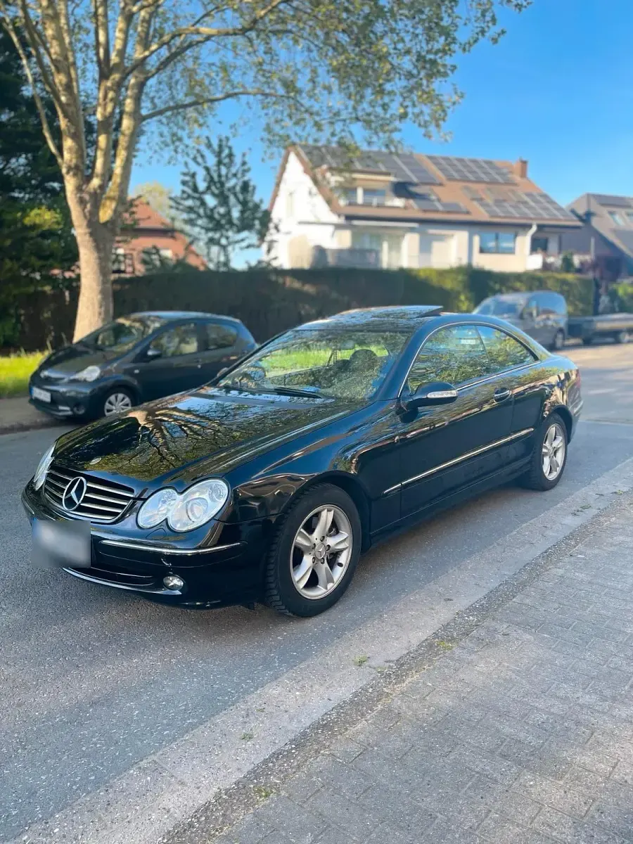 Gebraucht Mercedes CLK320 218 PS (160 kW) 2003 Schwarz Coupé