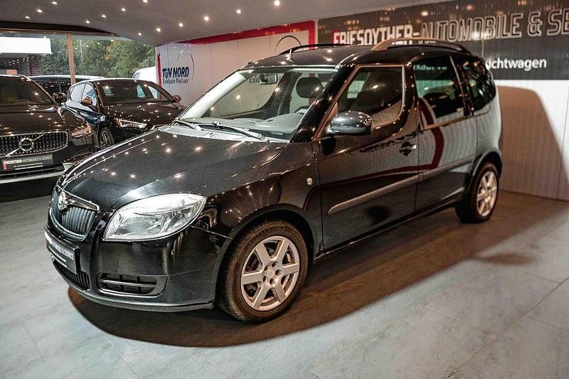Gebraucht Skoda Roomster Style 69 PS (50 kW) 2008 Schwarz Van / Kleinbus