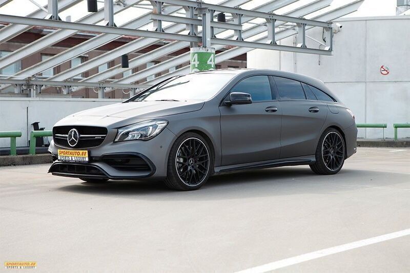 Blau Gebraucht 2016 Mercedes CLA45 AMG Shooting Brake AMG Kombi | 28.000 € (Fairer Preis) - Bild 1/4