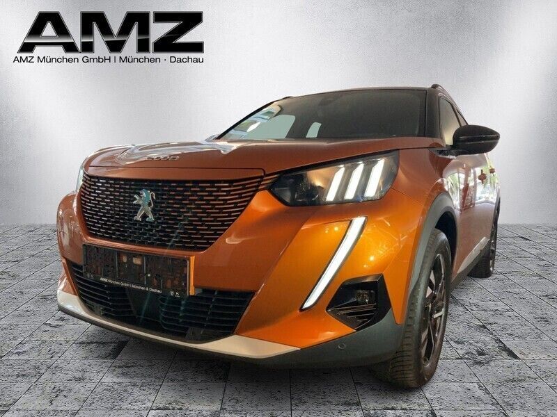 Lackierung orange fusion/typ aussen Gebraucht 2021 Peugeot e-2008 GT SUV | 21.990 € (Etwas zu teuer) - Bild 1/4