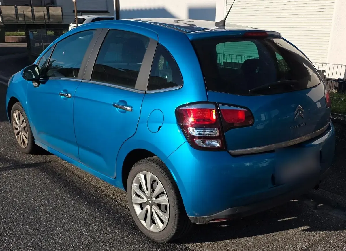 Gebraucht Citroën C3 PureTech 82 PS (60 kW) 2015 Blau Kleinwagen