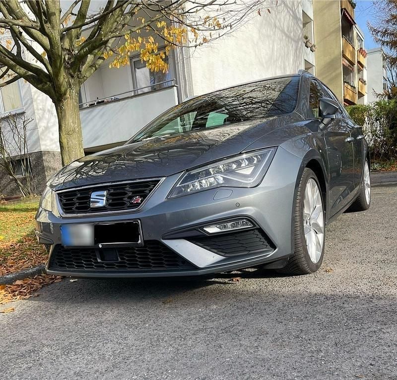 Usata Seat Leon FR 190 CV (139 kW) 2017 Grigio Berlina