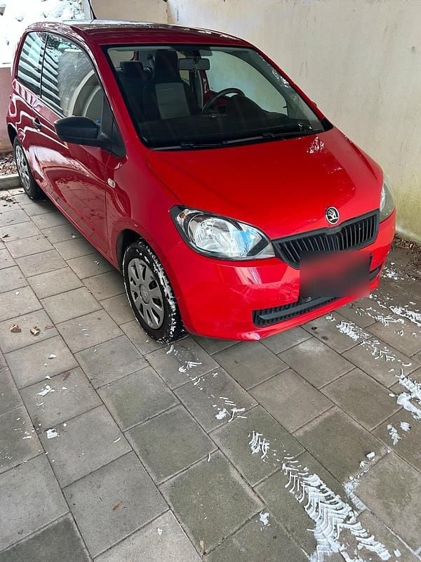 Gebraucht Skoda Citigo 60 PS (44 kW) 2015 Rot Kleinwagen