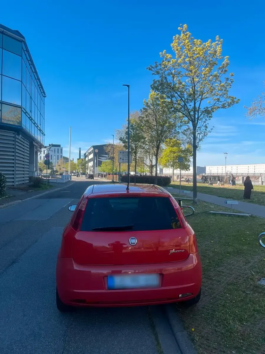 Gebraucht Fiat Punto 120 PS (88 kW) 2008 Rot Kleinwagen