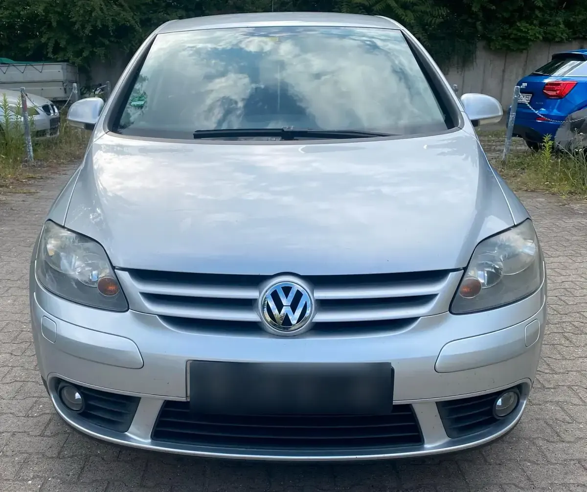 Gebraucht VW Golf Plus Cross 105 PS (77 kW) 2008 Silber Van / Kleinbus
