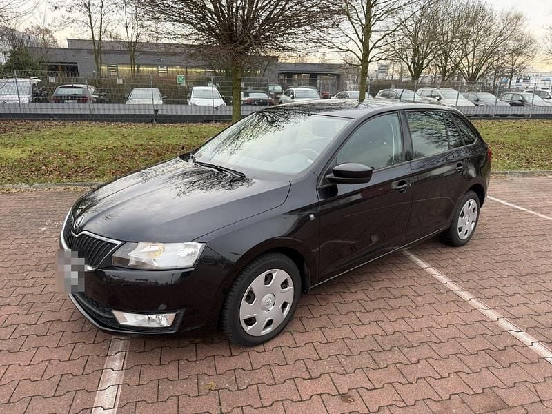 Schwarz Gebraucht 2015 Skoda Rapid Limousine | 4.200 € (Superpreis) - Bild 1/4