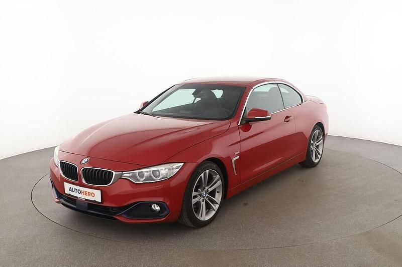 Rot Gebraucht 2016 BMW 420 Sport Line Cabrio | 23.480 € (Superpreis) - Bild 1/3