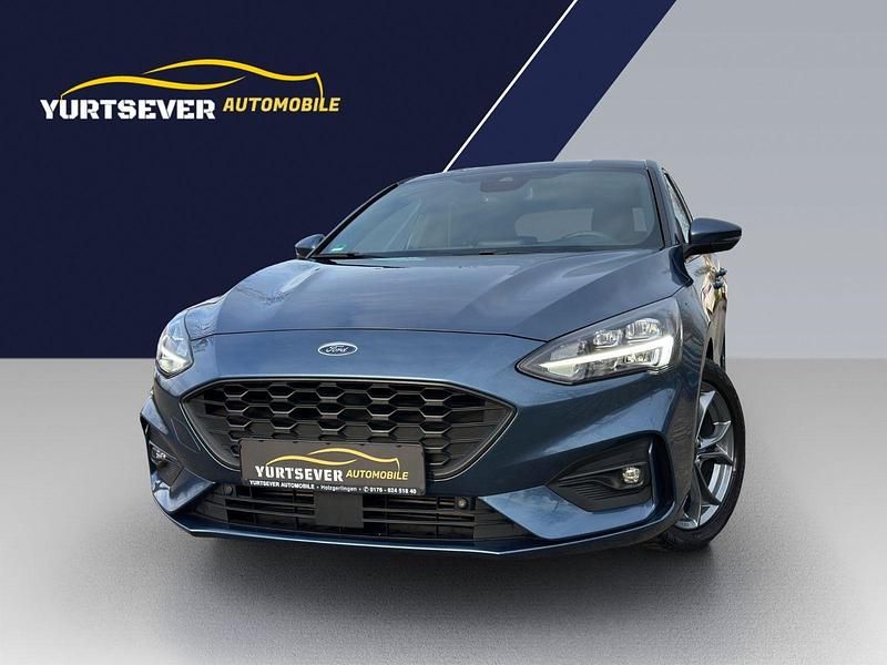 Gebraucht Ford Focus ST-Line 125 PS (91 kW) 2020 Blau Kleinwagen