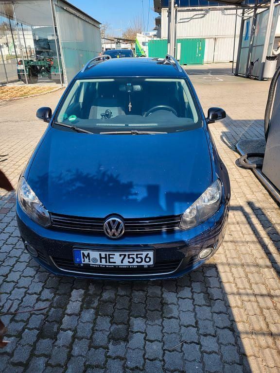 Gebraucht VW Golf VI Style 105 PS (77 kW) 2011 Blau Kleinwagen