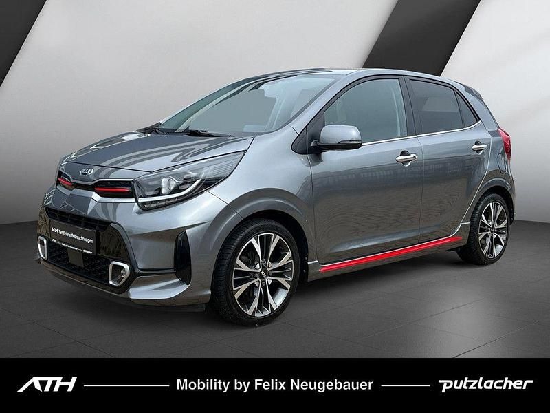 Grau Gebraucht 2021 Kia Picanto GT-Line Kleinwagen | 15.800 € (Etwas zu teuer) - Bild 1/4