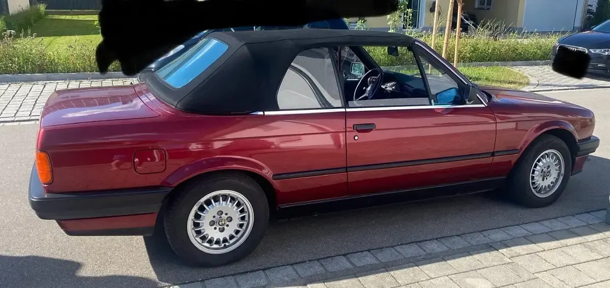 Gebraucht BMW 318 Cabriolet 1991 Rot Cabrio