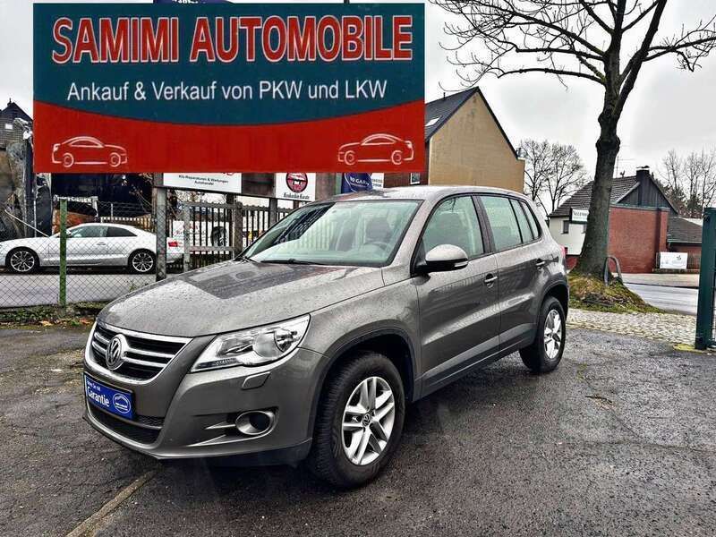 Slate grey metallic Gebraucht 2009 VW Tiguan Trendline SUV | 8.690 € (Fairer Preis) - Bild 1/4
