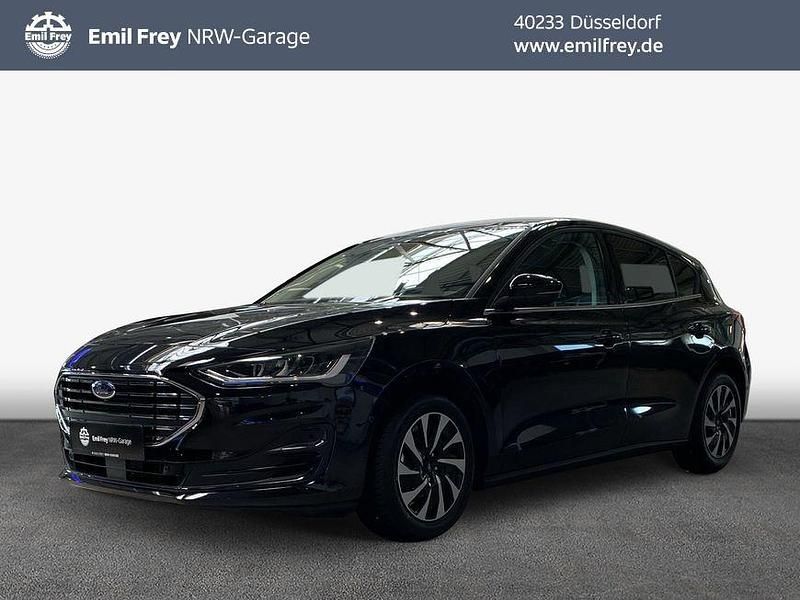 Agate black metallic Neu 2025 Ford Focus Titanium Limousine | 27.450 € (Guter Preis) - Bild 1/3