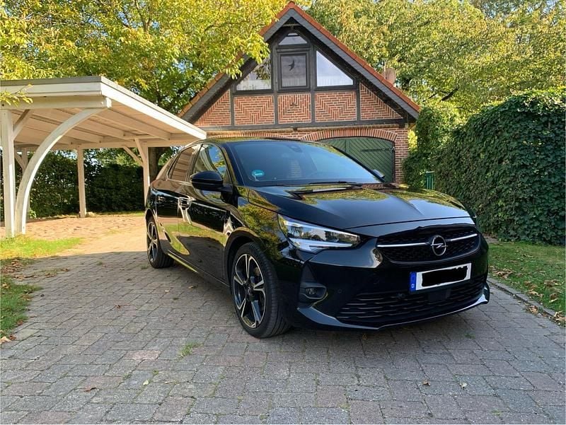 Schwarz Gebraucht 2021 Opel Corsa Ultimate Kleinwagen | 12.990 € (Fairer Preis) - Bild 1/4