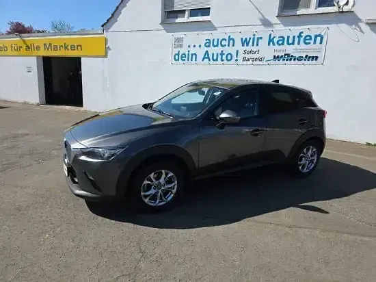 Gebraucht Mazda CX-3 Center-Line 121 PS (88 kW) 2018 Matrixgrau metallic (metallic) SUV