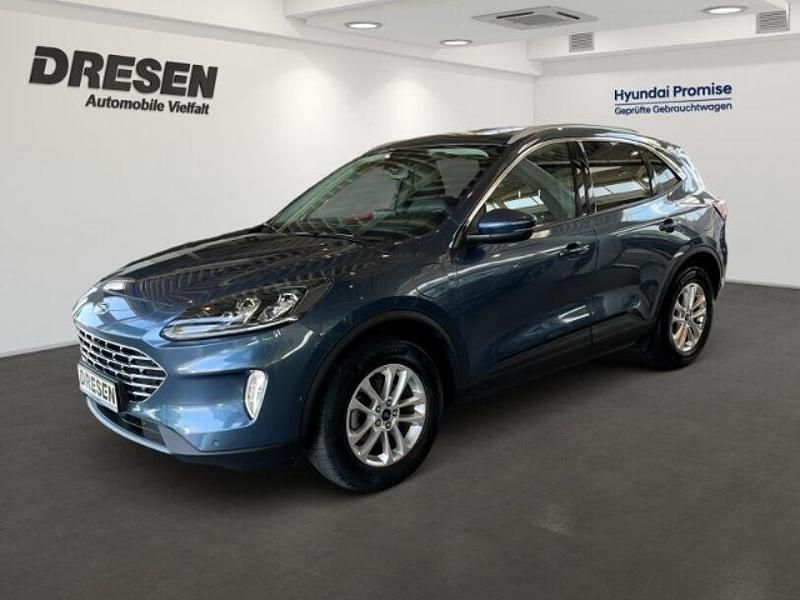 Blau Gebraucht 2022 Ford Kuga Titanium X SUV | 24.450 € (Guter Preis) - Bild 1/4