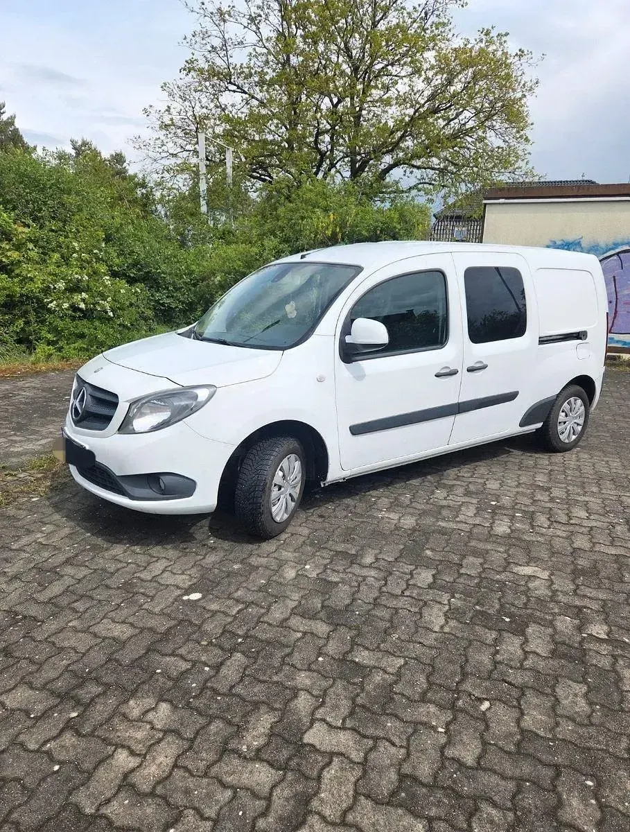 Gebraucht Mercedes Citan 111 110 PS (80 kW) 2015 Weiß Van / Kleinbus