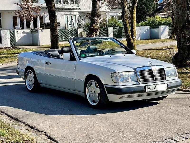 Weiß Gebraucht 1993 Mercedes E300 Cabrio | 13.500 € - Bild 1/4