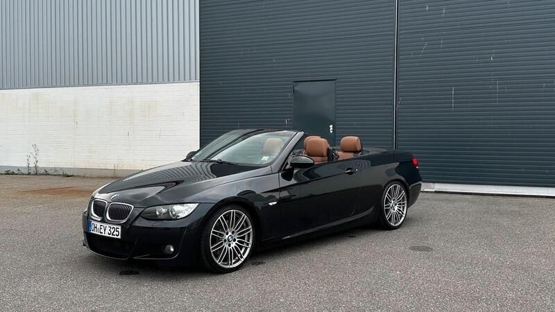 Schwarz Gebraucht 2008 BMW 325 Cabriolet Comfort Edition Cabrio | 15.500 € (Teuer) - Bild 1/4