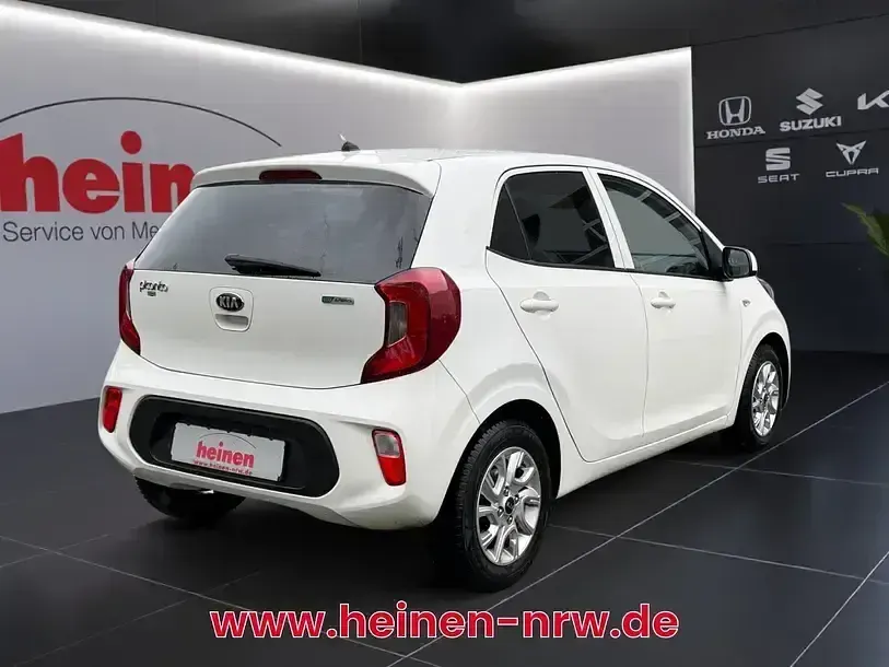 Gebraucht Kia Picanto DREAM-TEAM Edition 86 PS (63 kW) 2019 Weiß Kleinwagen