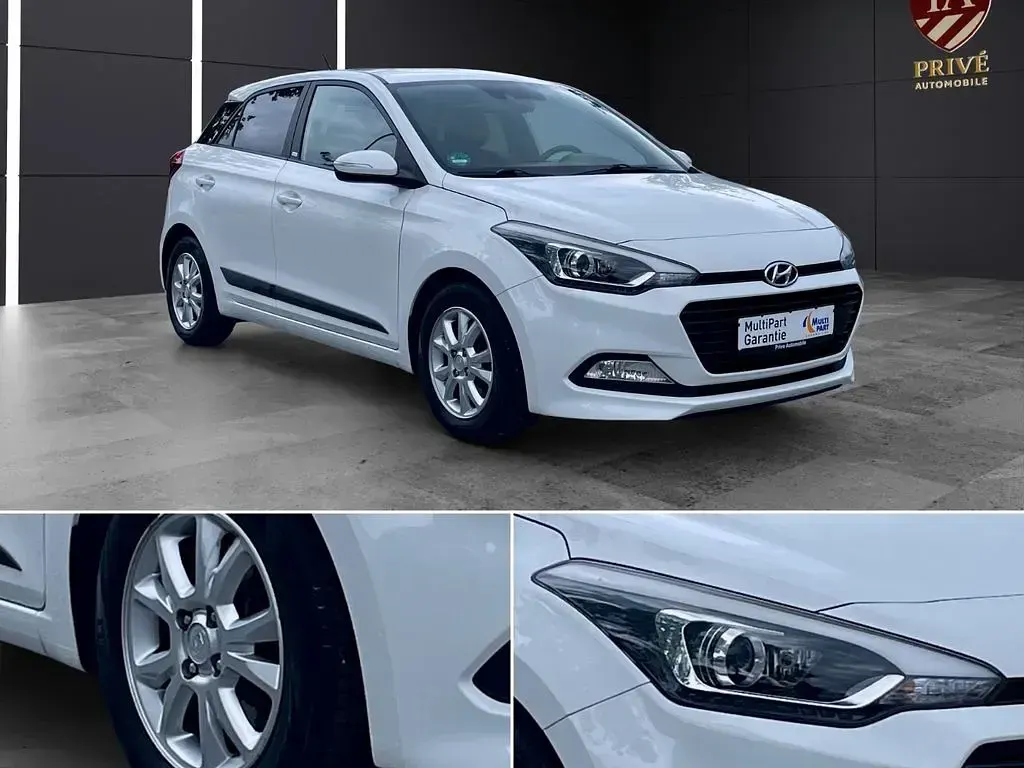 Gebraucht Hyundai i20 Passion 120 PS (88 kW) 2017 Weiß Limousine