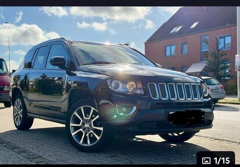 Gebraucht Jeep Compass Limited 170 PS (125 kW) 2014 Schwarz SUV