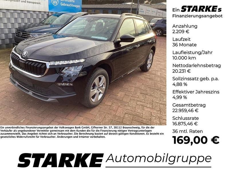 Gebraucht Skoda Kamiq Selection 116 PS (85 kW) 2025 Schwarz SUV