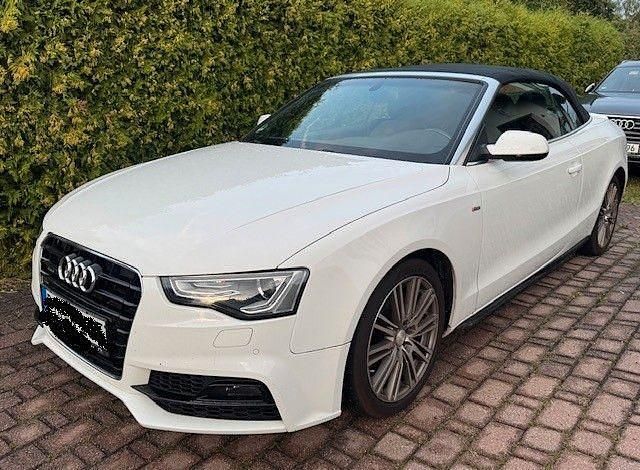 Gebraucht Audi A5 Cabriolet S-Line 190 PS (139 kW) 2016 Weiß Cabrio