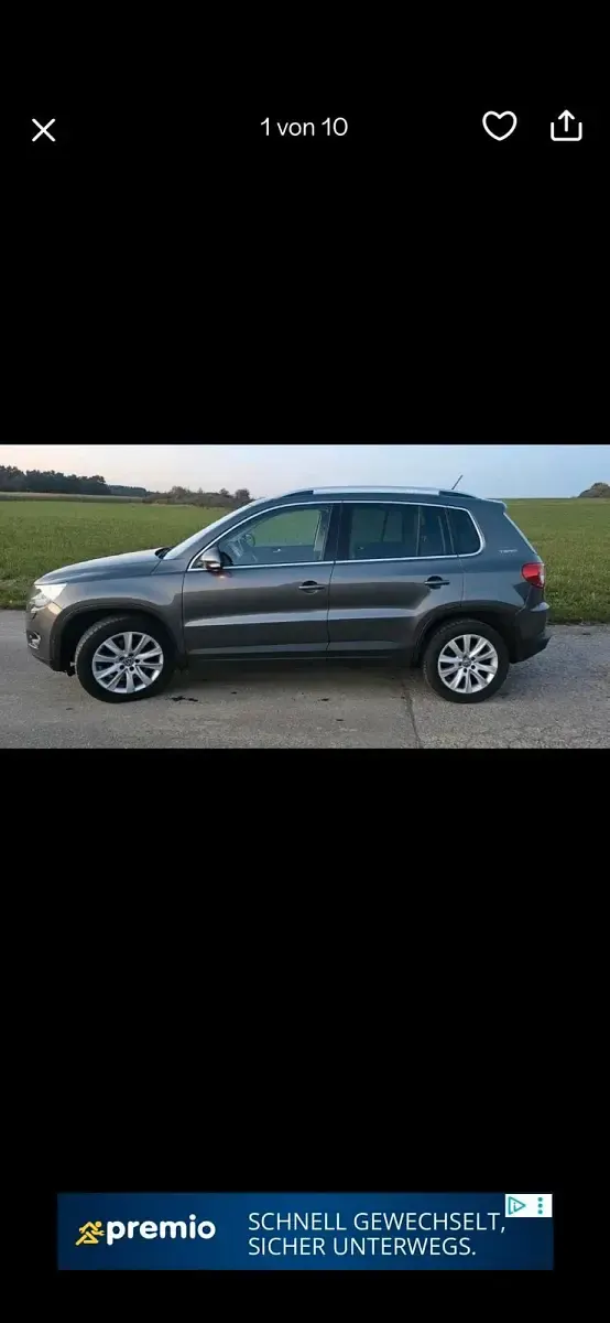 Gebraucht VW Tiguan 150 PS (110 kW) 2010 Braun SUV