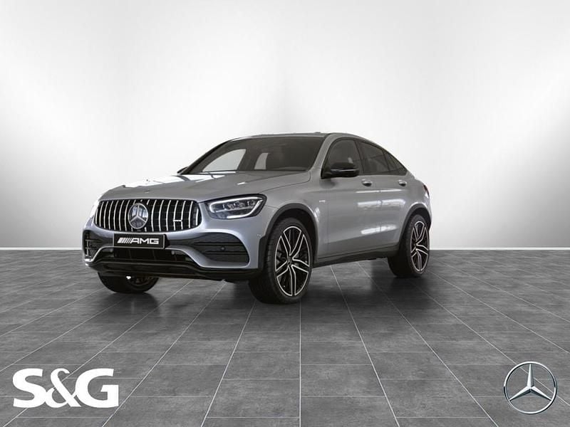 Gebraucht Mercedes GLC43 AMG AMG 390 PS (286 kW) 2023 Metalliclack hightechsilber Coupé