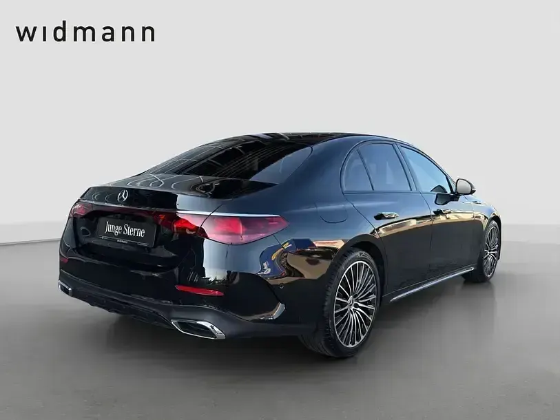 Gebraucht Mercedes E200 Advanced 204 PS (150 kW) 2025 Metalliclack obsidianschwarz Limousine