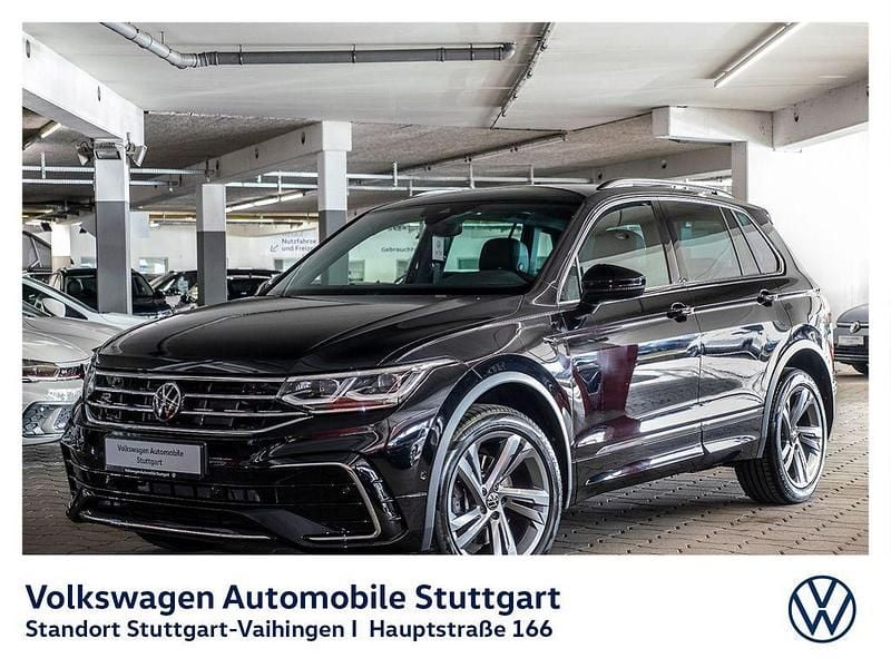 Deep black perleffekt Gebraucht 2022 VW Tiguan R-line SUV | 28.430 € (Superpreis) - Bild 1/4