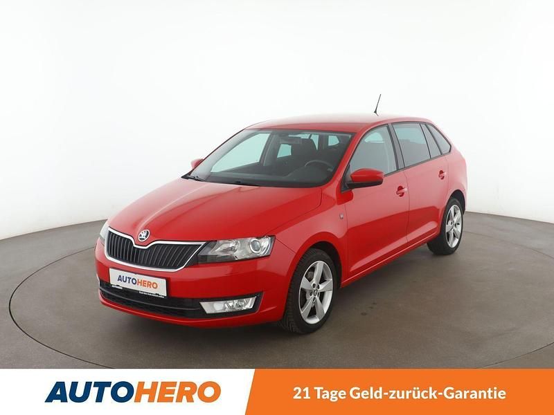 Rot Gebraucht 2015 Skoda Rapid Drive Limousine | 9.870 € (Fairer Preis) - Bild 1/3