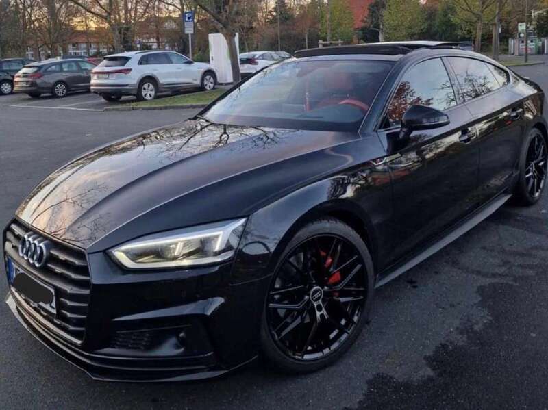 Schwarz Gebraucht 2018 Audi A5 Sportback Exclusive Limousine | 29.700 € (Guter Preis) - Bild 1/4