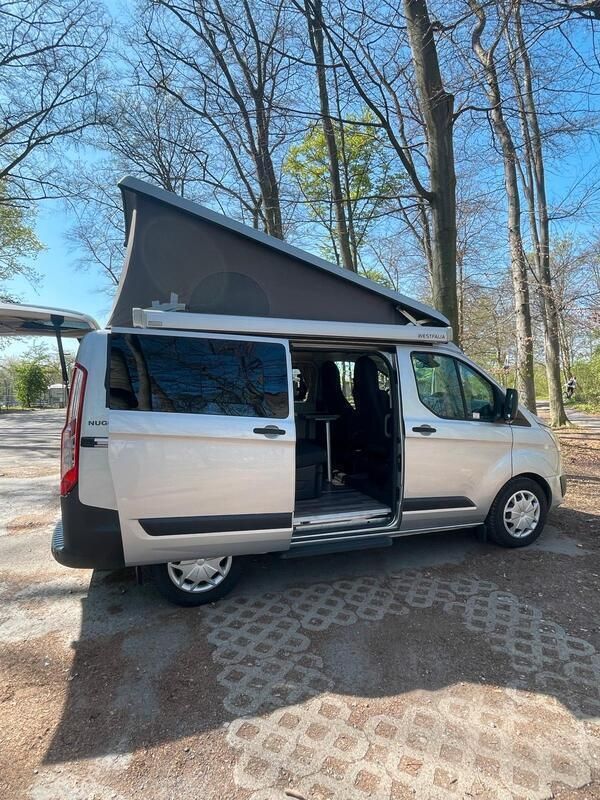 Silber Gebraucht 2018 Ford Transit Custom Nugget Van / Kleinbus | 38.000 € (Fairer Preis) - Bild 1/4