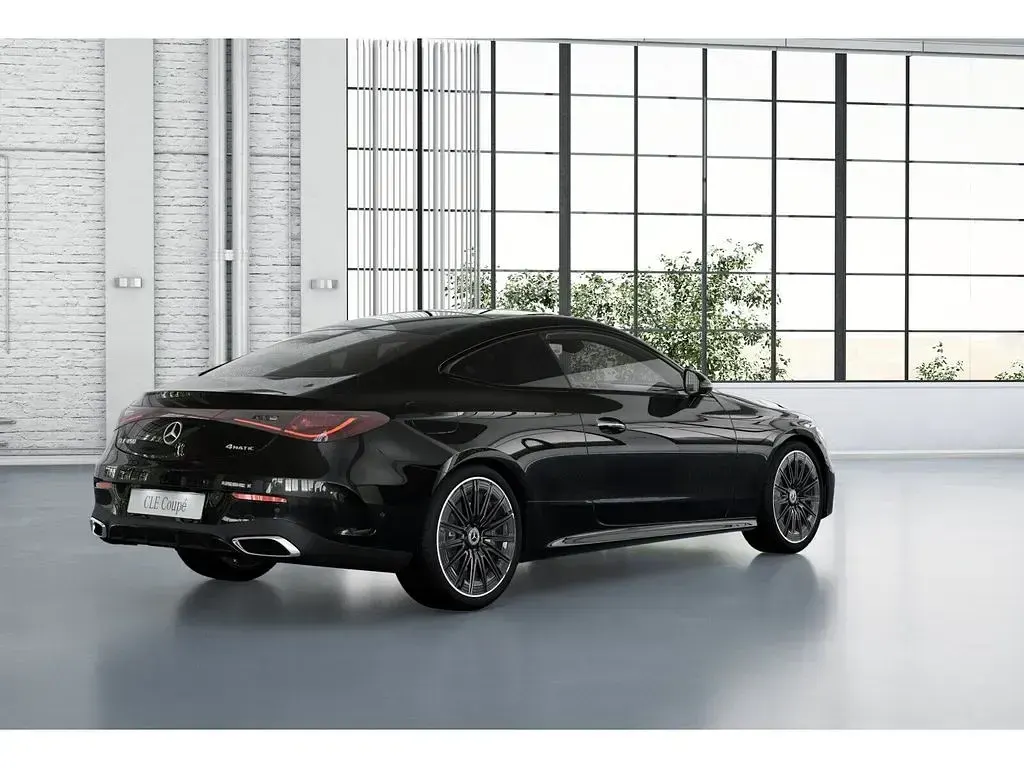 Neu Mercedes CLE450 AMG 381 PS (280 kW) 2026 Schwarz Coupé