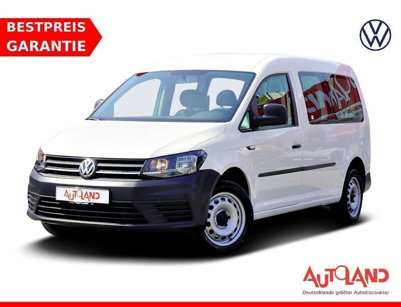 Weiß Gebraucht 2019 VW Caddy Maxi Van / Kleinbus | 22.950 € (Teuer) - Bild 1/4