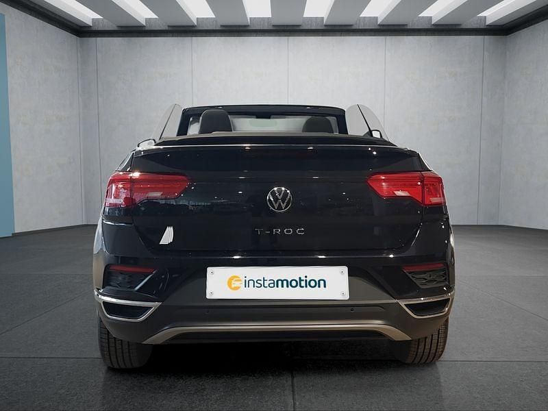 Gebraucht VW T-Roc Cabriolet 110 PS (80 kW) 2021 Schwarz Cabrio