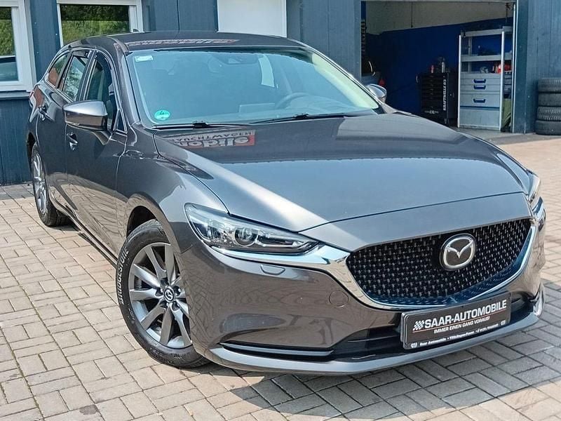 Machine grey Gebraucht 2020 Mazda 6 Prime-Line Kombi | 19.999 € (Guter Preis) - Bild 1/4
