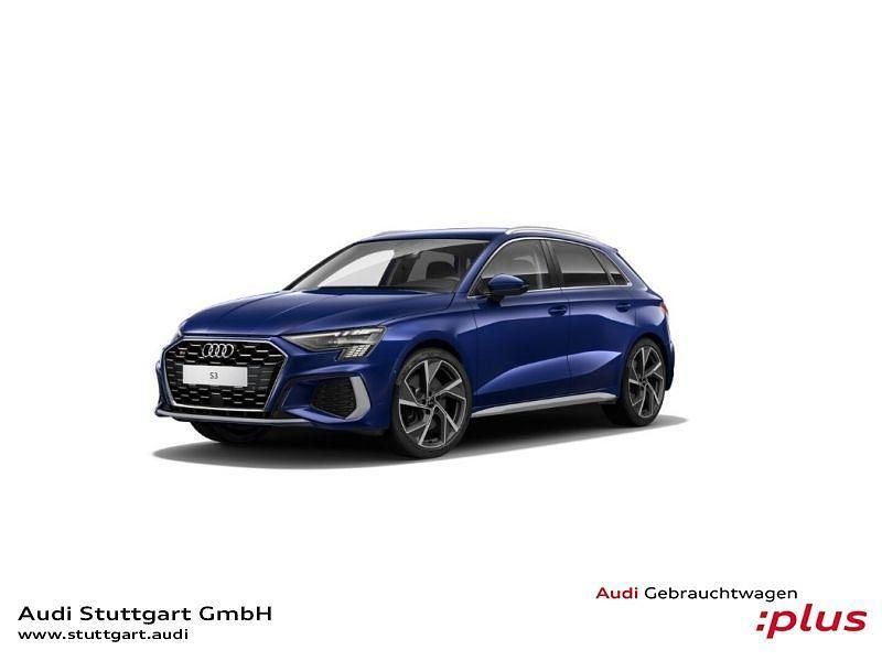 Blau Gebraucht 2021 Audi S3 Sport Limousine | 40.940 € (Etwas zu teuer) - Bild 1/4