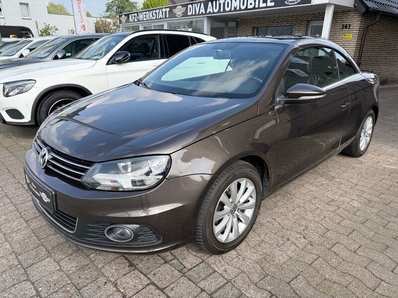 Schwarz Gebraucht 2012 VW Eos Cabrio | 8.999 € (Fairer Preis) - Bild 1/4