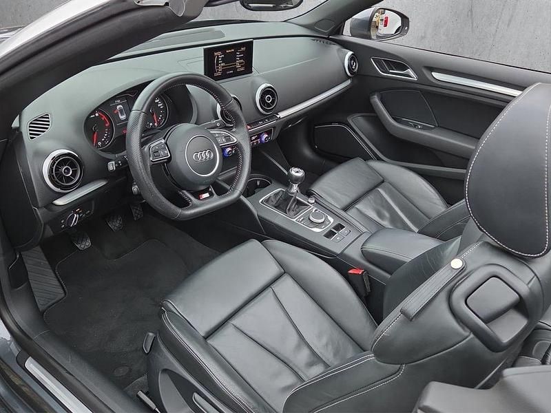 Gebraucht Audi A3 Cabriolet S-Line 140 PS (102 kW) 2014 Monsungrau (metallic) Cabrio