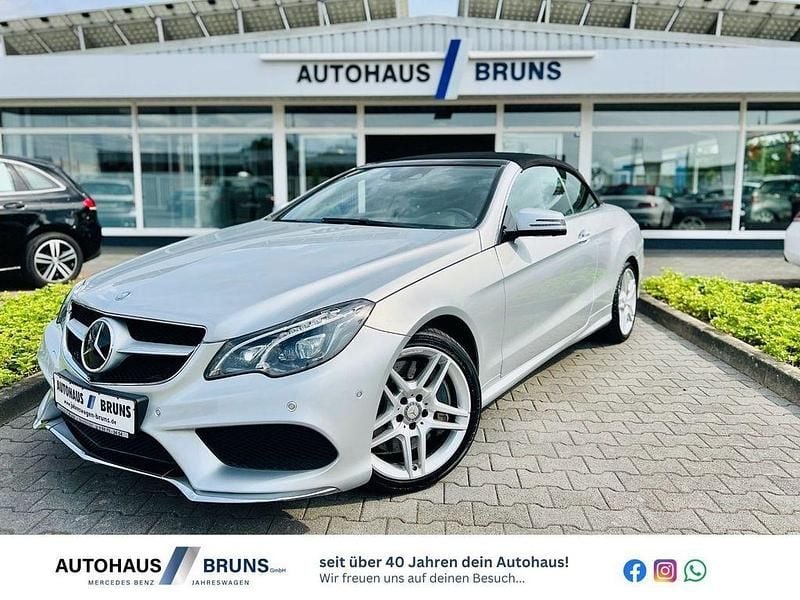 Gebraucht Mercedes E500 AMG 408 PS (300 kW) 2015 Iridiumsilbermetallic Cabrio